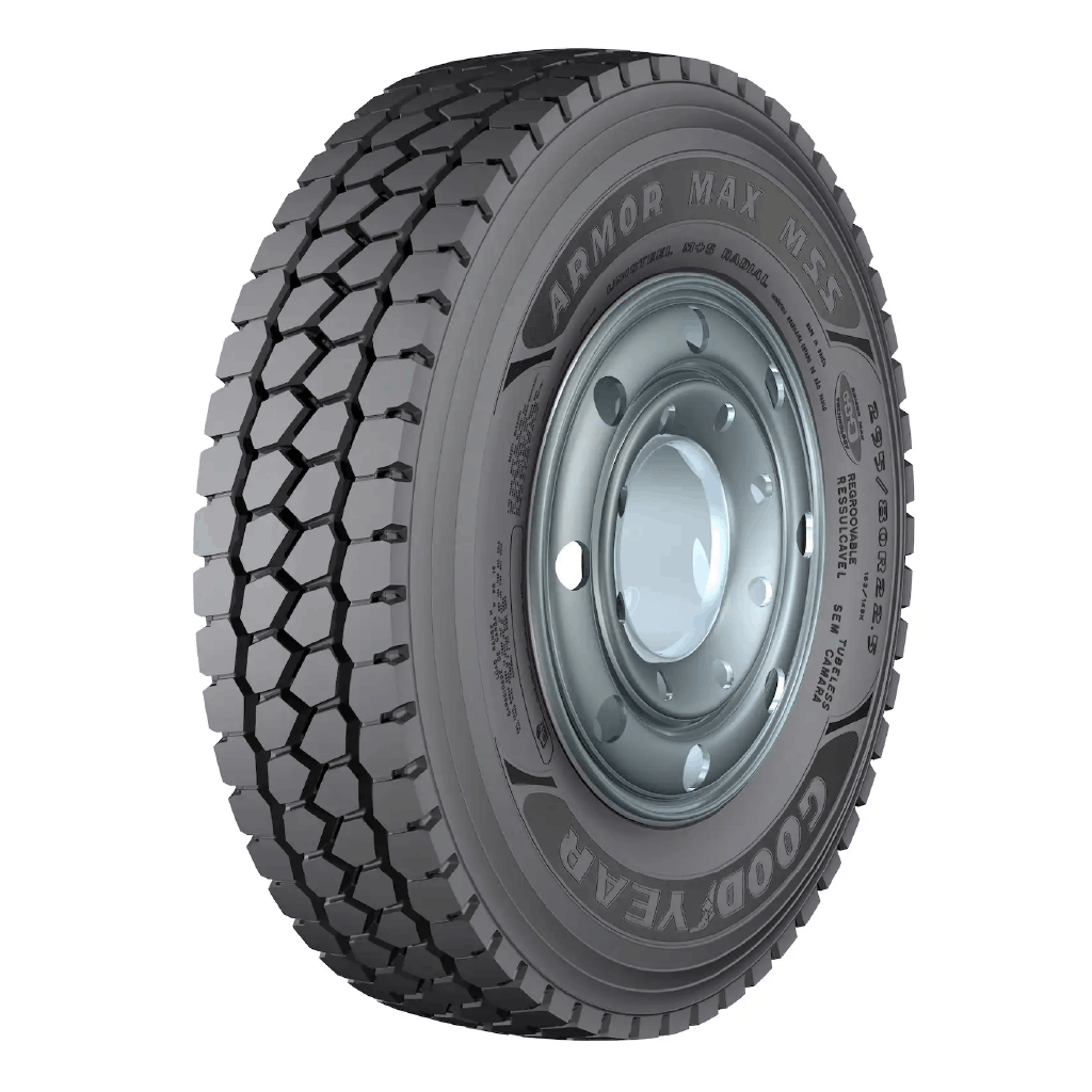 Llantas 12R22.5 Goodyear Armor Max MSS 16pr
